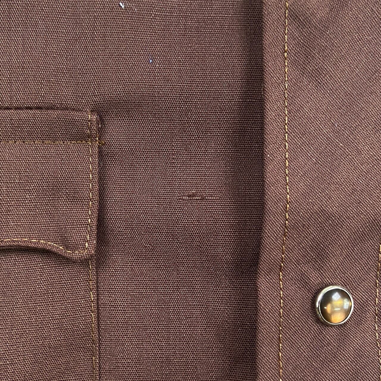 70年代 USA製 JC Penney 長袖ウエスタンシャツ 70