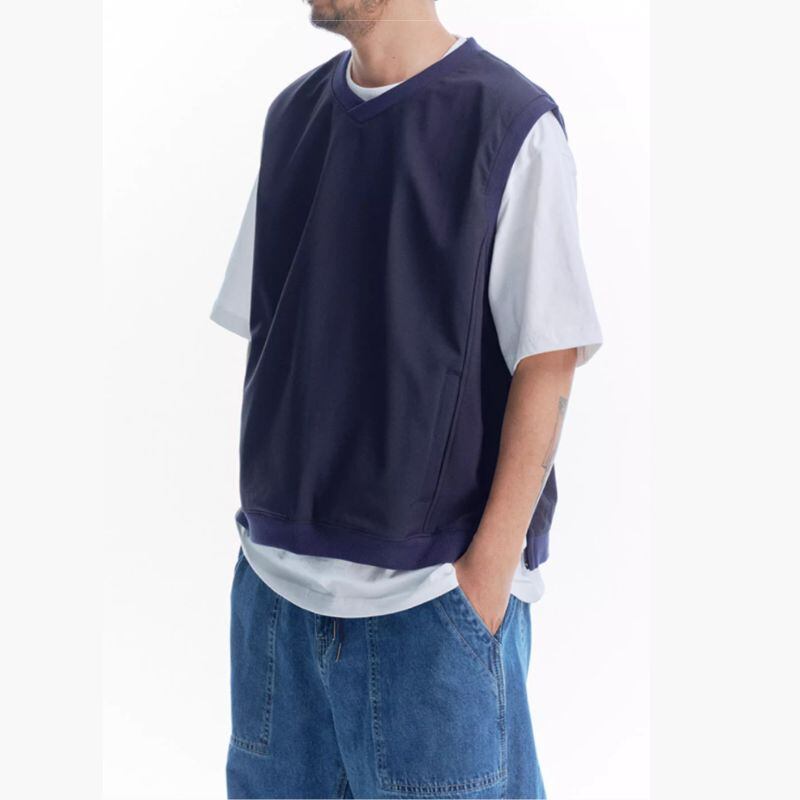 ベーシッククルーネックベスト A18476