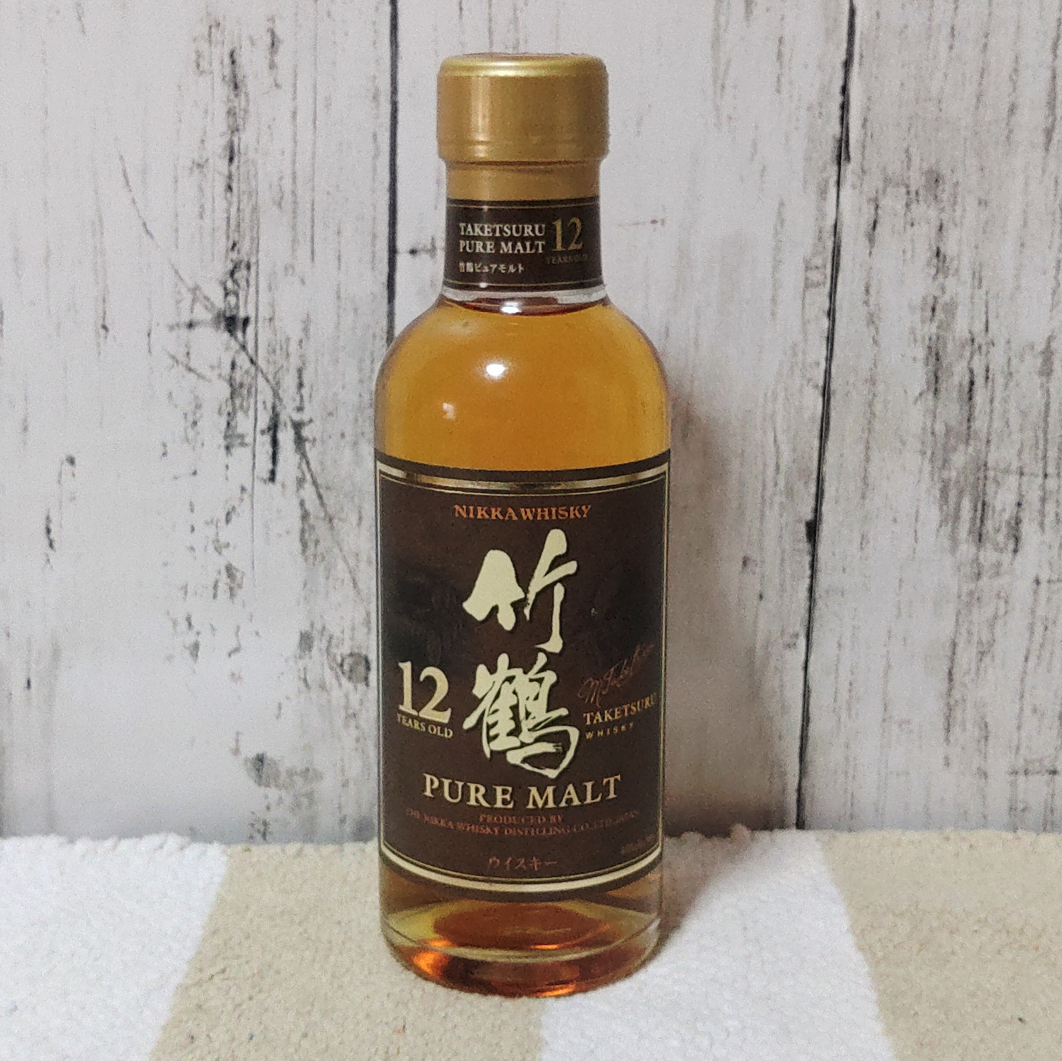 竹鶴 12年 ピュアモルト 180ml-