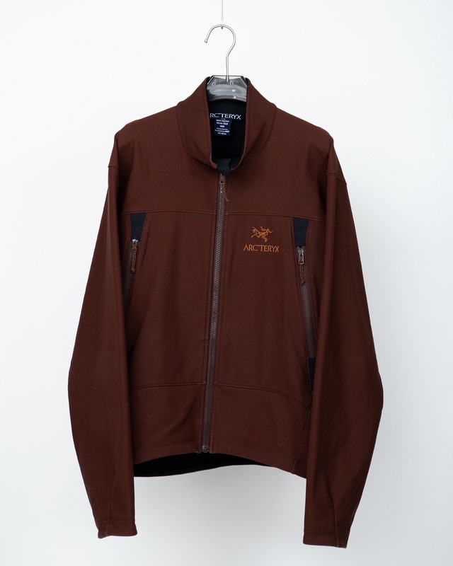 "ARC'TERYX" high neck soft shell zip jacket