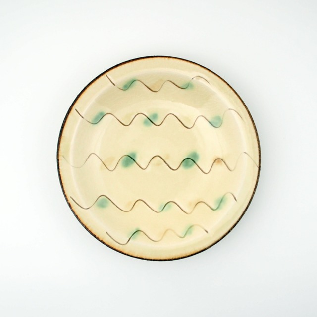 ふもと窯 井上亮我 6寸皿