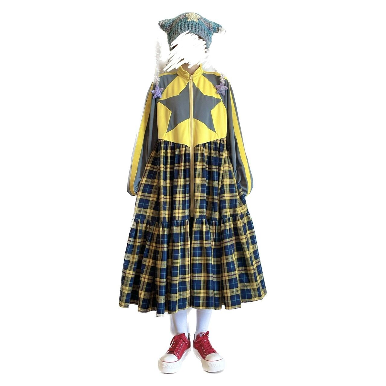 HEIHEI スタートラックワンピース YELLOW HEIHEI スタートラックワンピース YELLOW