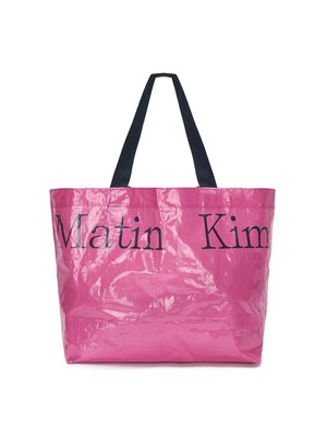 [MATIN KIM] MATIN TARPAULIN SHOPPER BAG IN PINK
