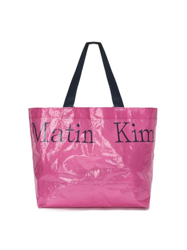 [MATIN KIM] MATIN TARPAULIN SHOPPER BAG IN PINK