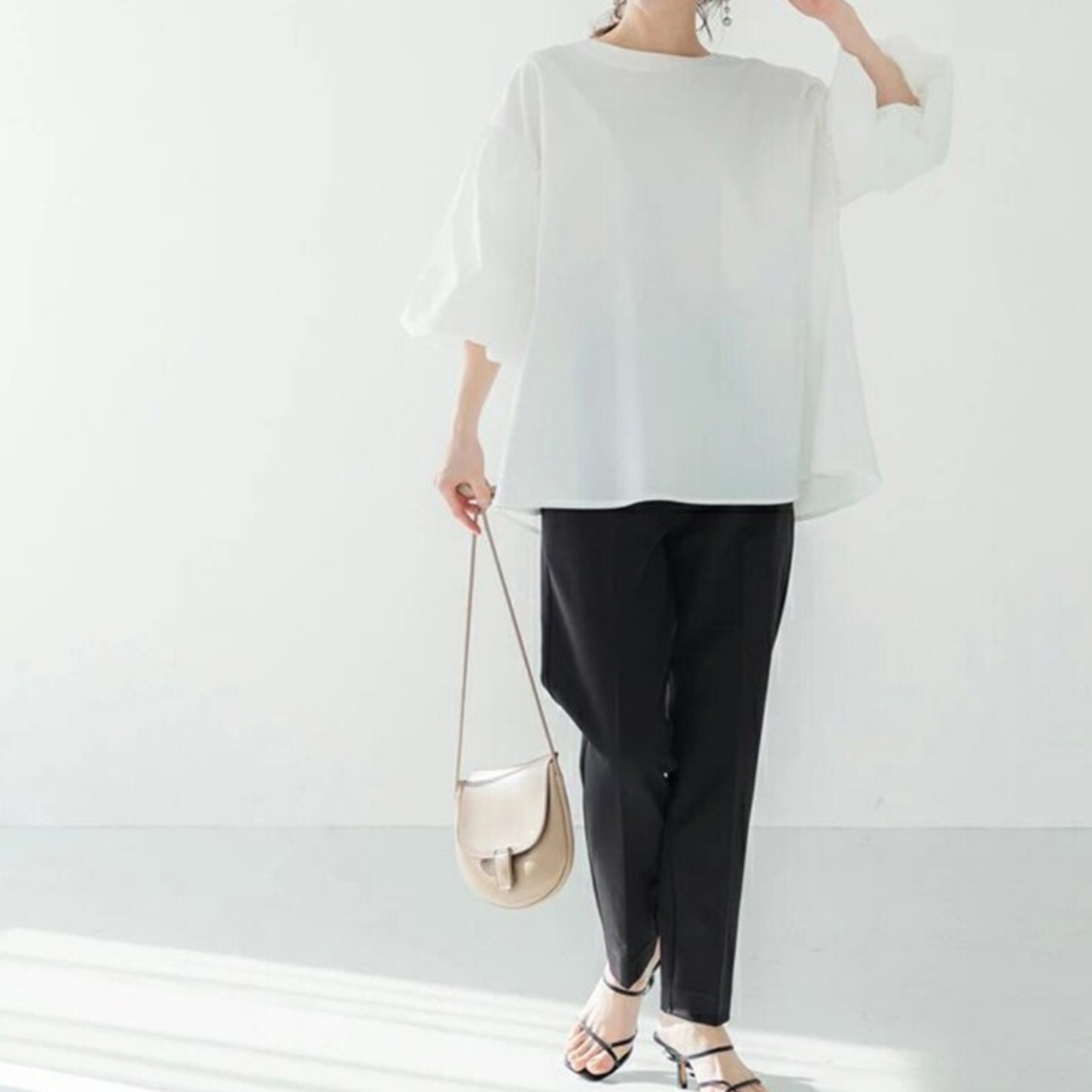 Balloon Sleeve Shirt / バルーン スリーブ シャツ