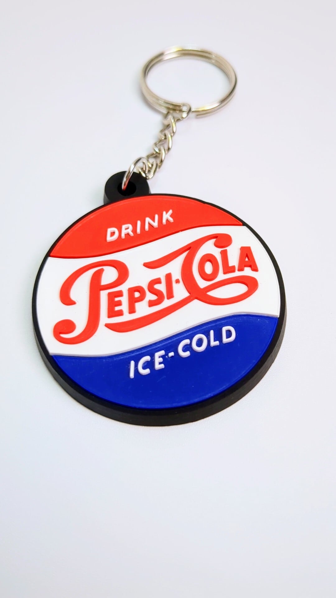 送料無料！ ★ラバーキーホルダー★ 【PEPSI COLA/ ペプシコーラ 】 〚アメリカン雑貨 アメトイ〛
