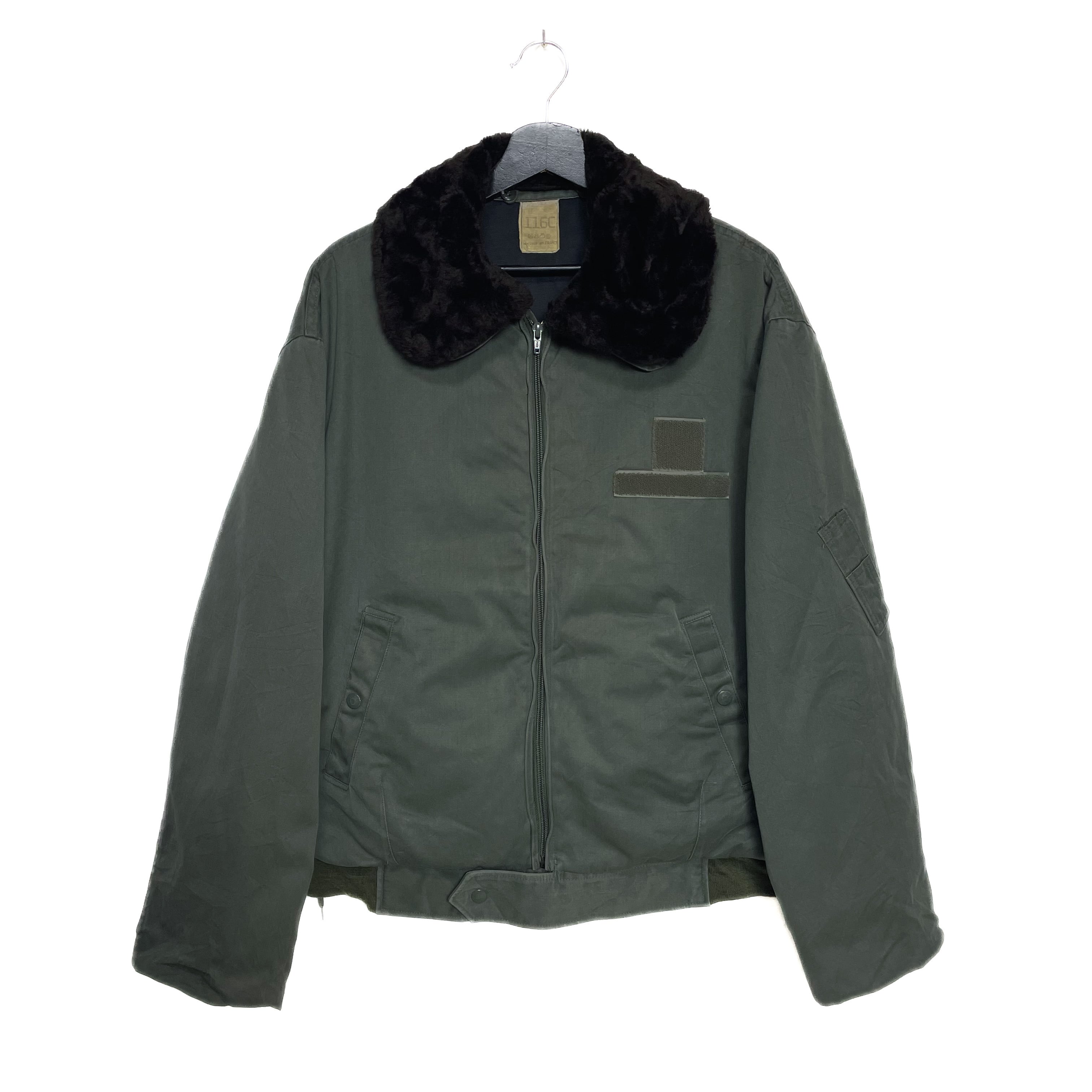 60s ユーロ ヴィンテージ モールスキン 裏地ボア ワークベスト