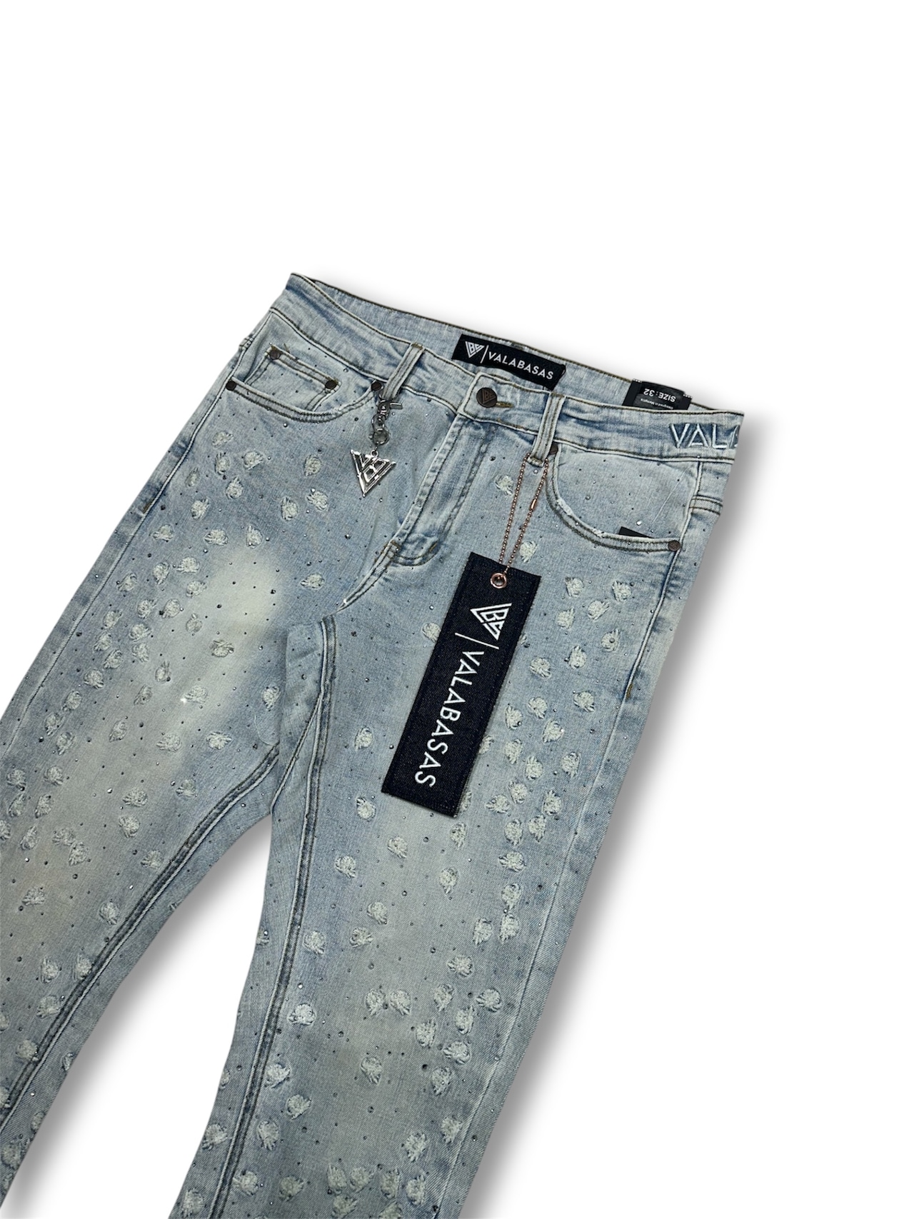VALABASAS / "CANITE" light blue wash