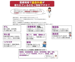 【国際特許：世界一の遠赤外線照射量】温熱・健康　ボディーヒーター 「日だまり」