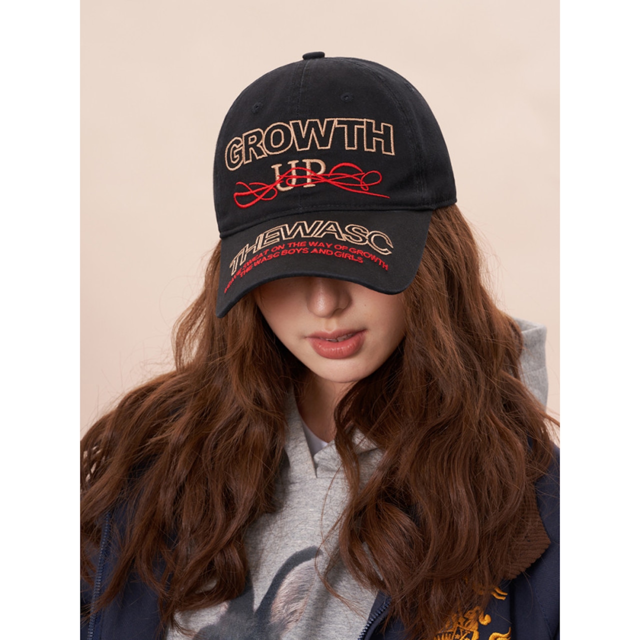 4色GROWTHUP刺繍 キャップ  G198