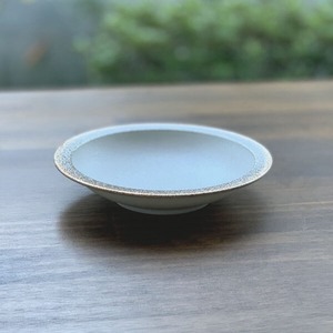 有田焼　13ｃｍスノー金銀リムプレート