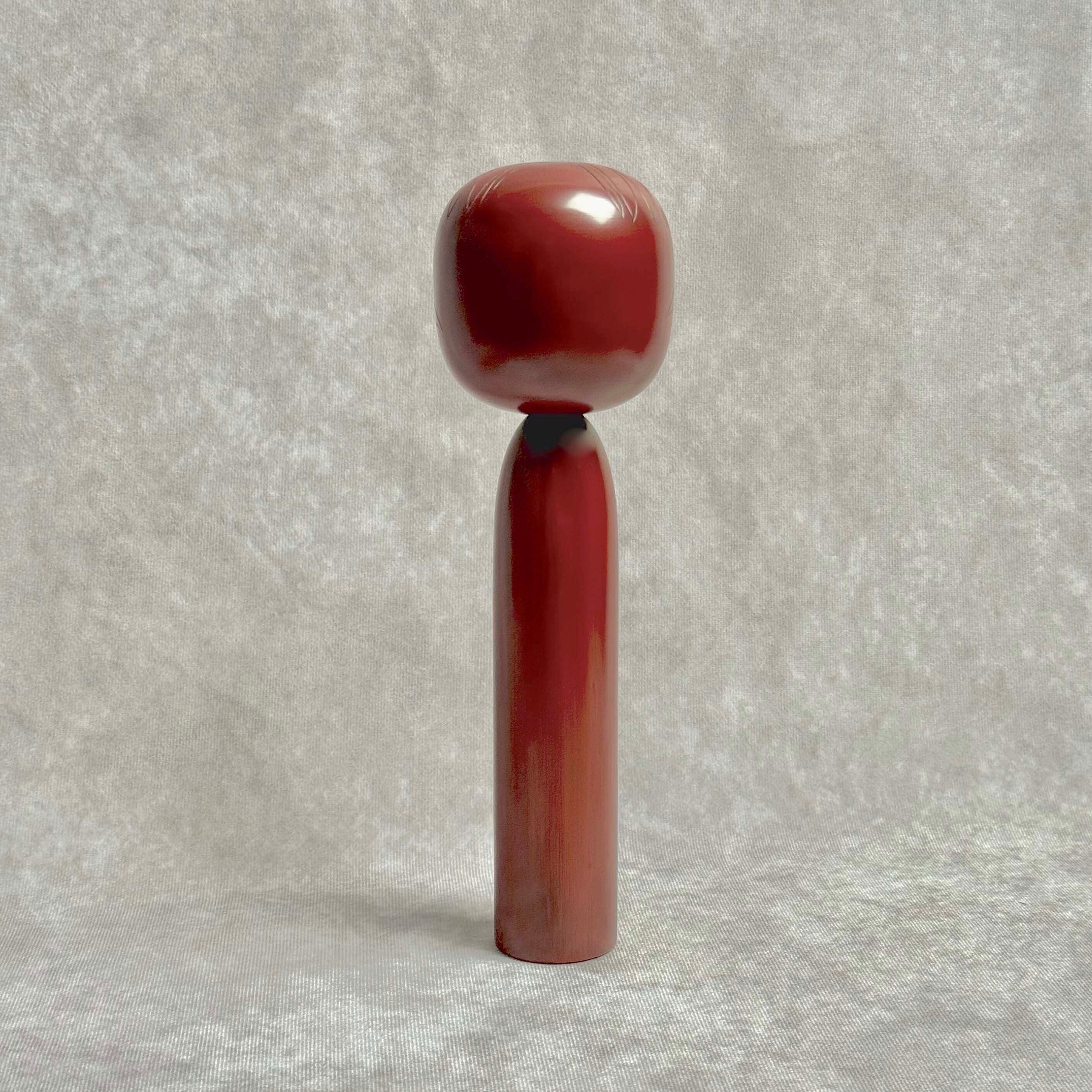 伝統工芸「鎌倉彫こけし」(No.45)