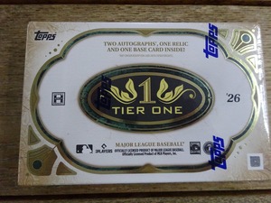 MLB 2026 TOPPS TIER ONE HOBBY 未開封 BOX