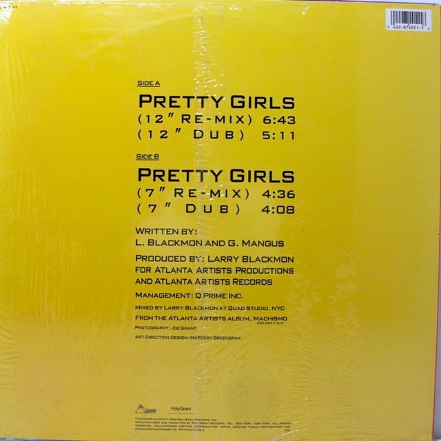 Cameo / Pretty Girls [874 051-1] - 画像2