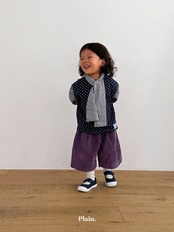 【取寄/韓国直送】Plain.ドット柄マフラー｜秋服｜韓国子供服｜26/AT