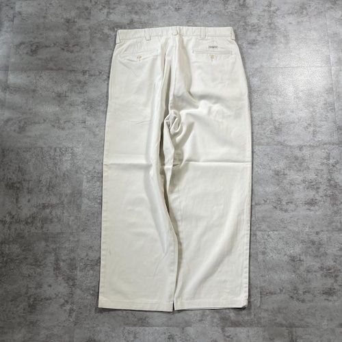 90s Ralph Lauren USA生地メキシコ製 36/36 ホワイトチノ 詳細写真3