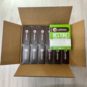 Cafetto Restore Descaler スケール除去剤サシェBOX 1ケース【アウトレット品】訳あり品