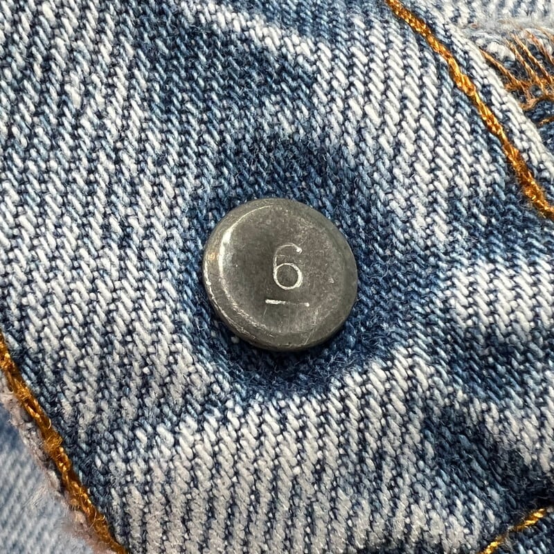 80's Levi's リーバイス 501 デニム 赤耳 66後期 過渡期モデル Red