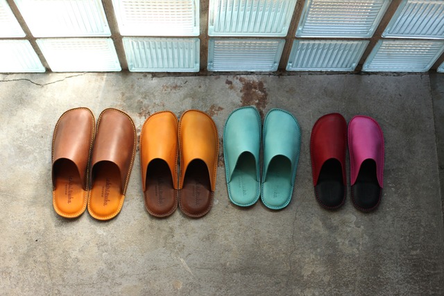 イタリアンレザー オーダーメイドスリッパ（7色） | ichirizuka shoes 