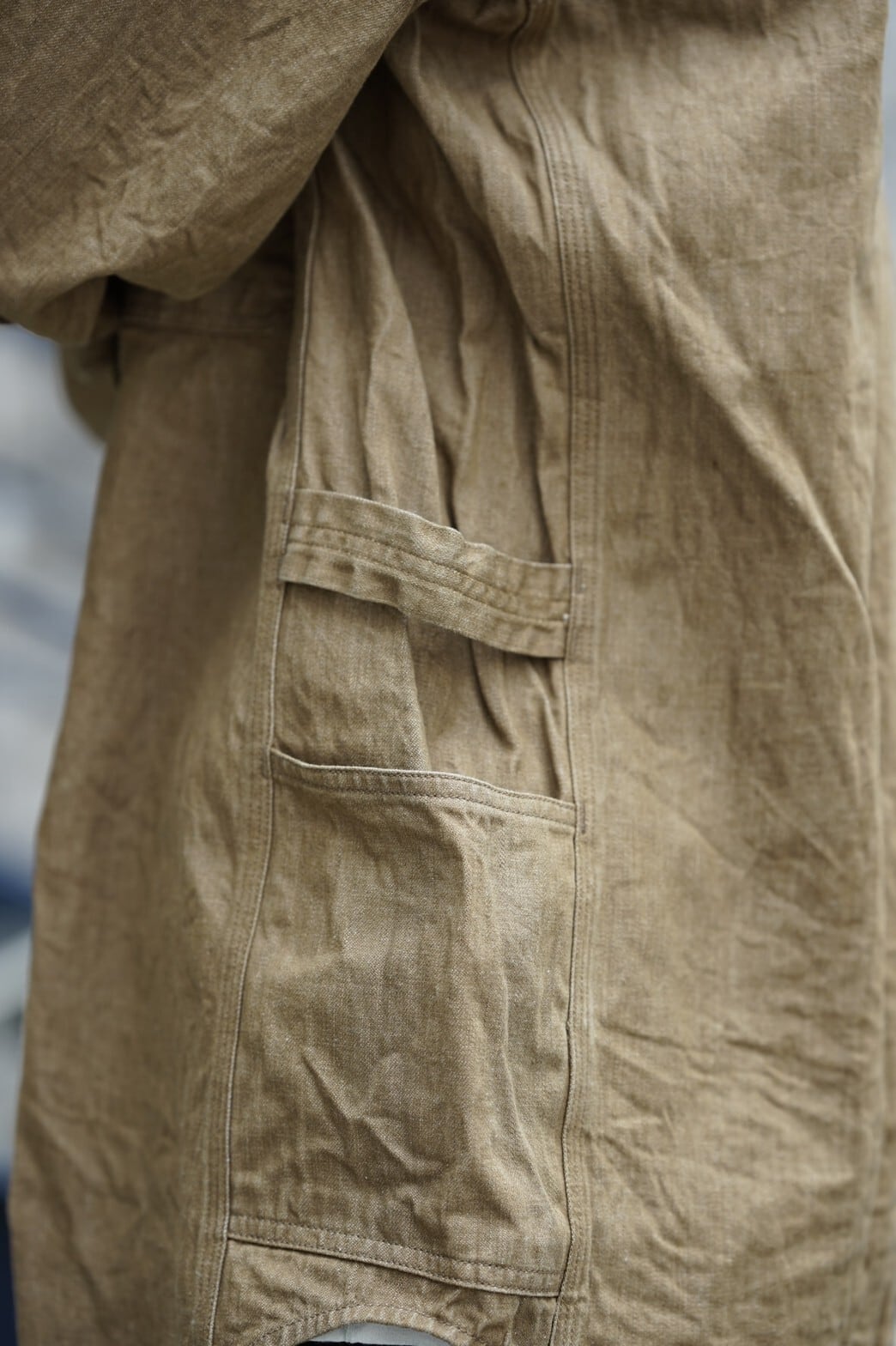 SASSAFRAS(ササフラス) / GARDENER SHIRT -BEIGE-(SF-211858) | Signs