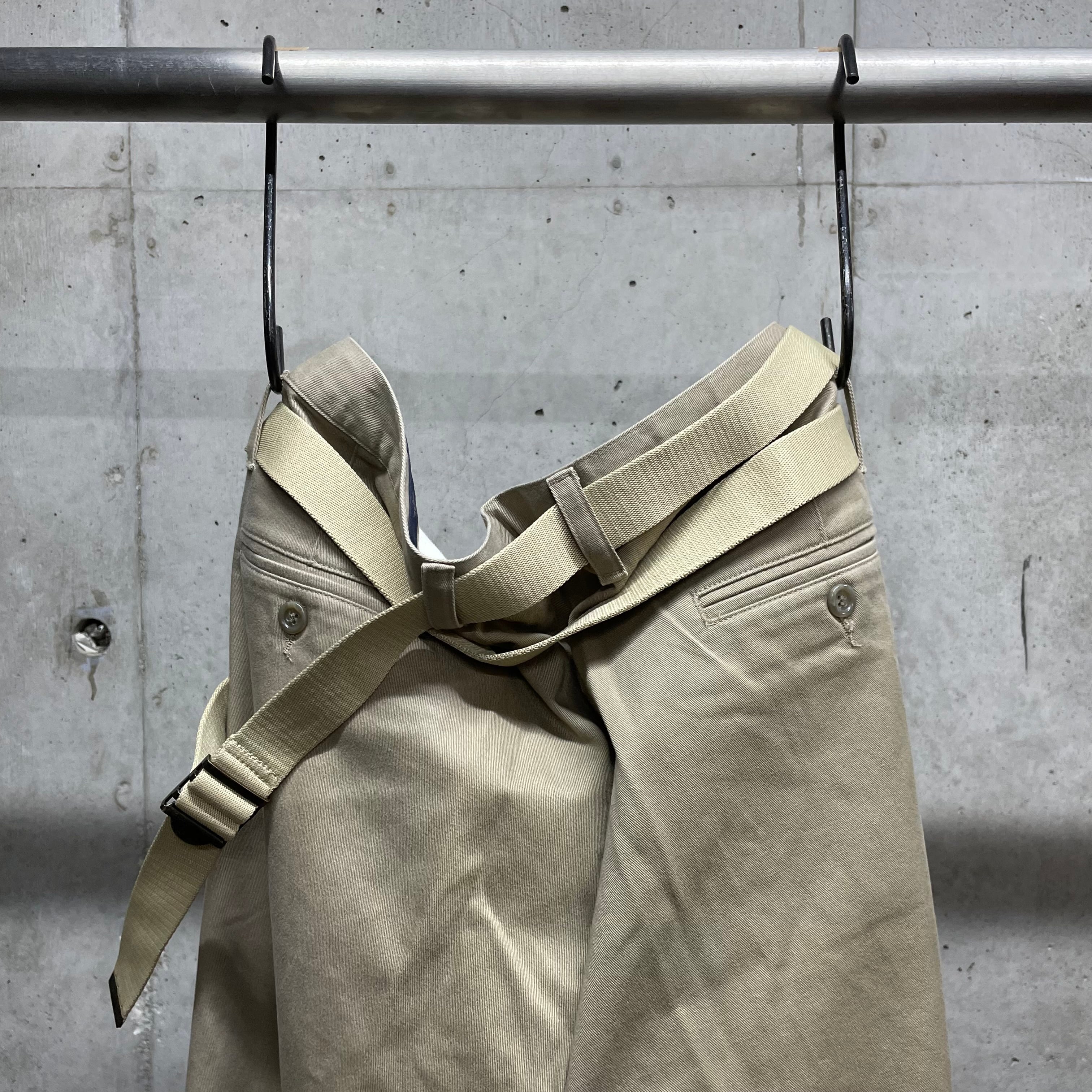 MAISON EUREKA】Ex.VINTAGE REWORK CHINOS_BEIGE(S) | marfa store