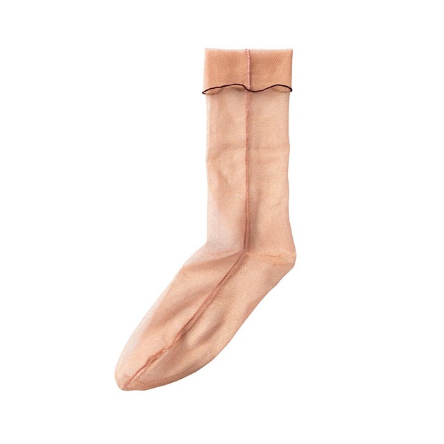 TRICOTÉ / mellow lame tulle socks TR31SO014