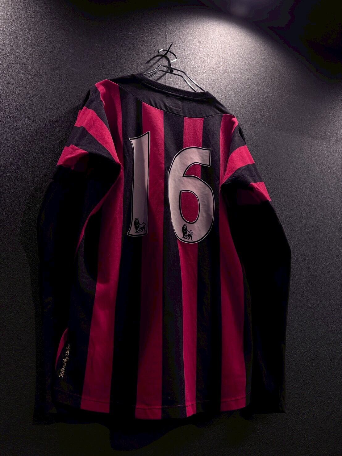 2011-12 UMBRO Manchester City #16 Sergio Agüero Away L/S Football