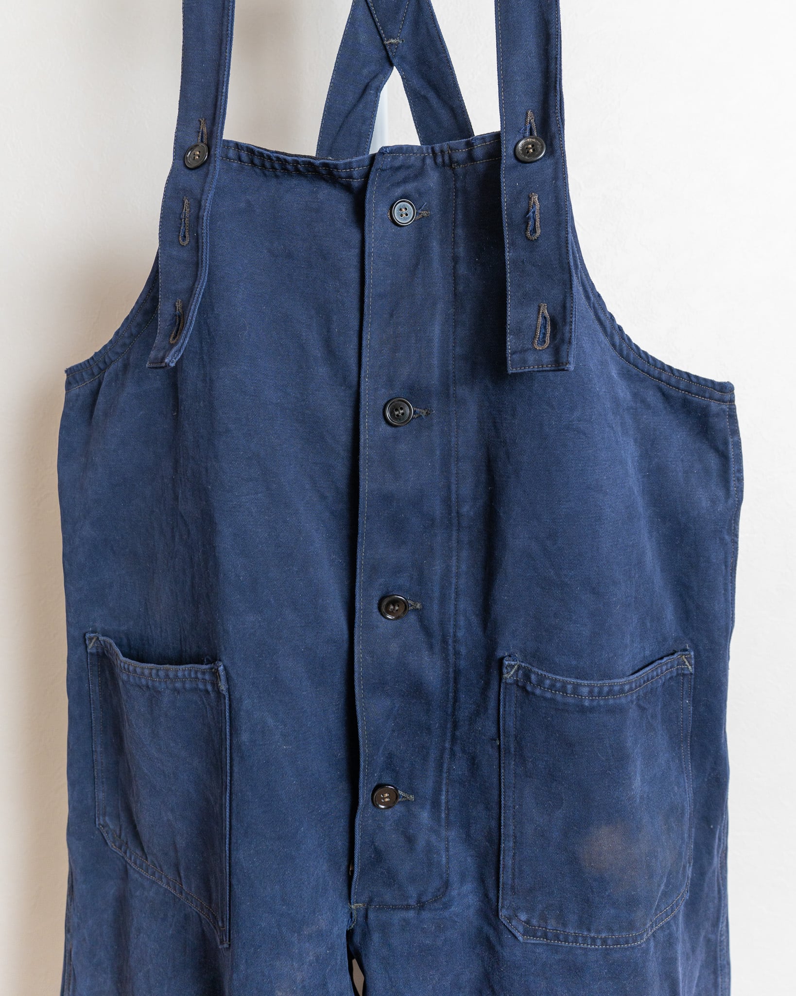 90s カナダ軍 海軍 デッキパンツ オーバーオール サロペット 7034