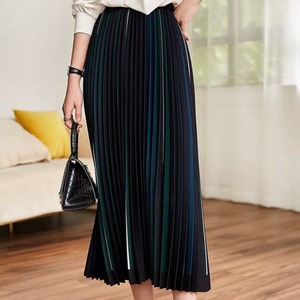 Aラインハイウエストプリーツスカート　21481