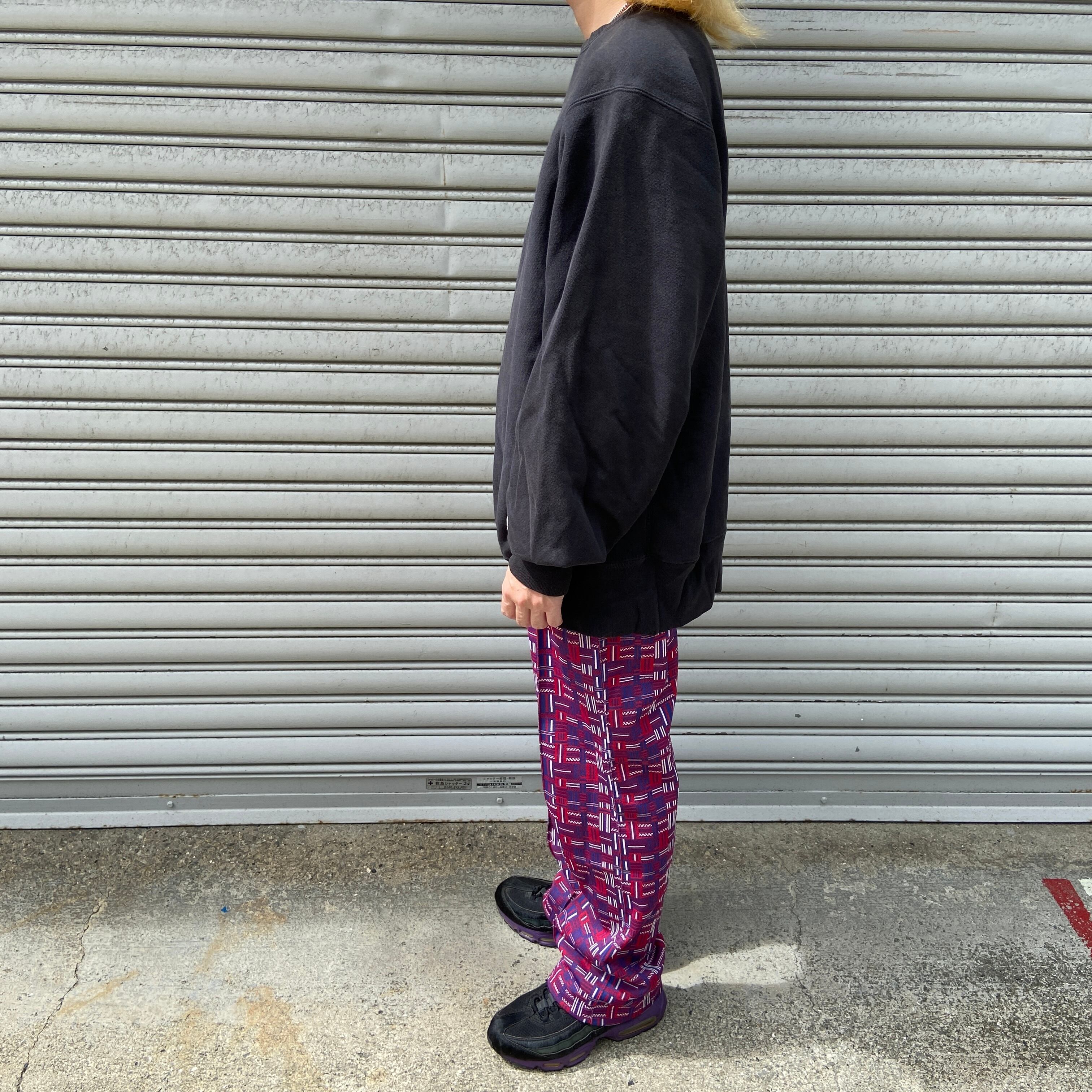 Champion リバースウィーブ 目無し チャンピオンスウェット 黒 XL 