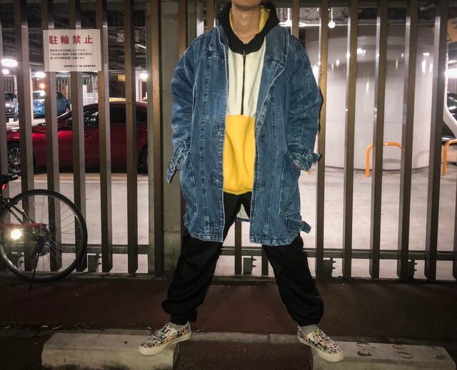 〜90's denim design coat