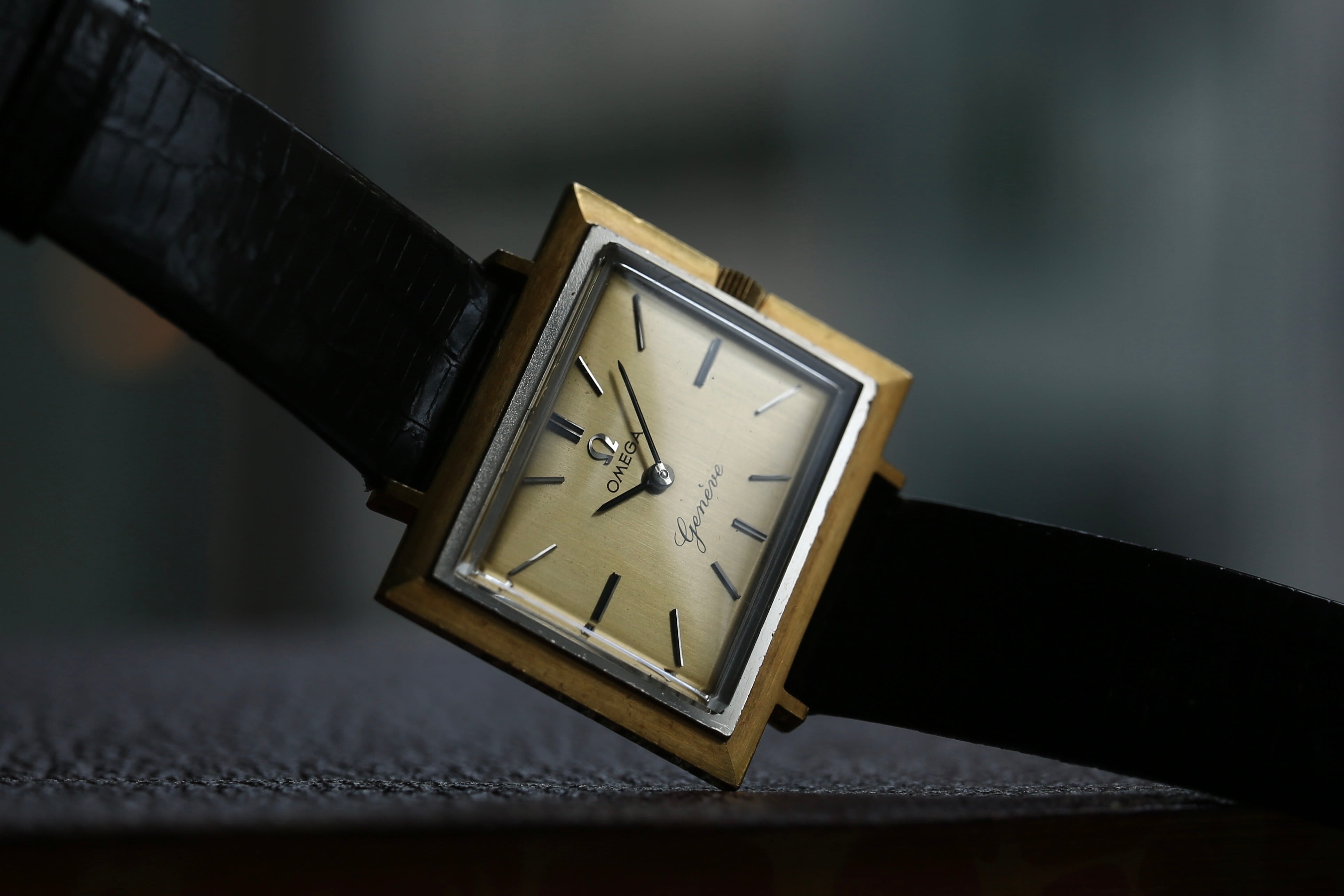 OMEGA】 1965年製 オメガ 『ジュネーブ 』変則レクタンギュラー 特殊
