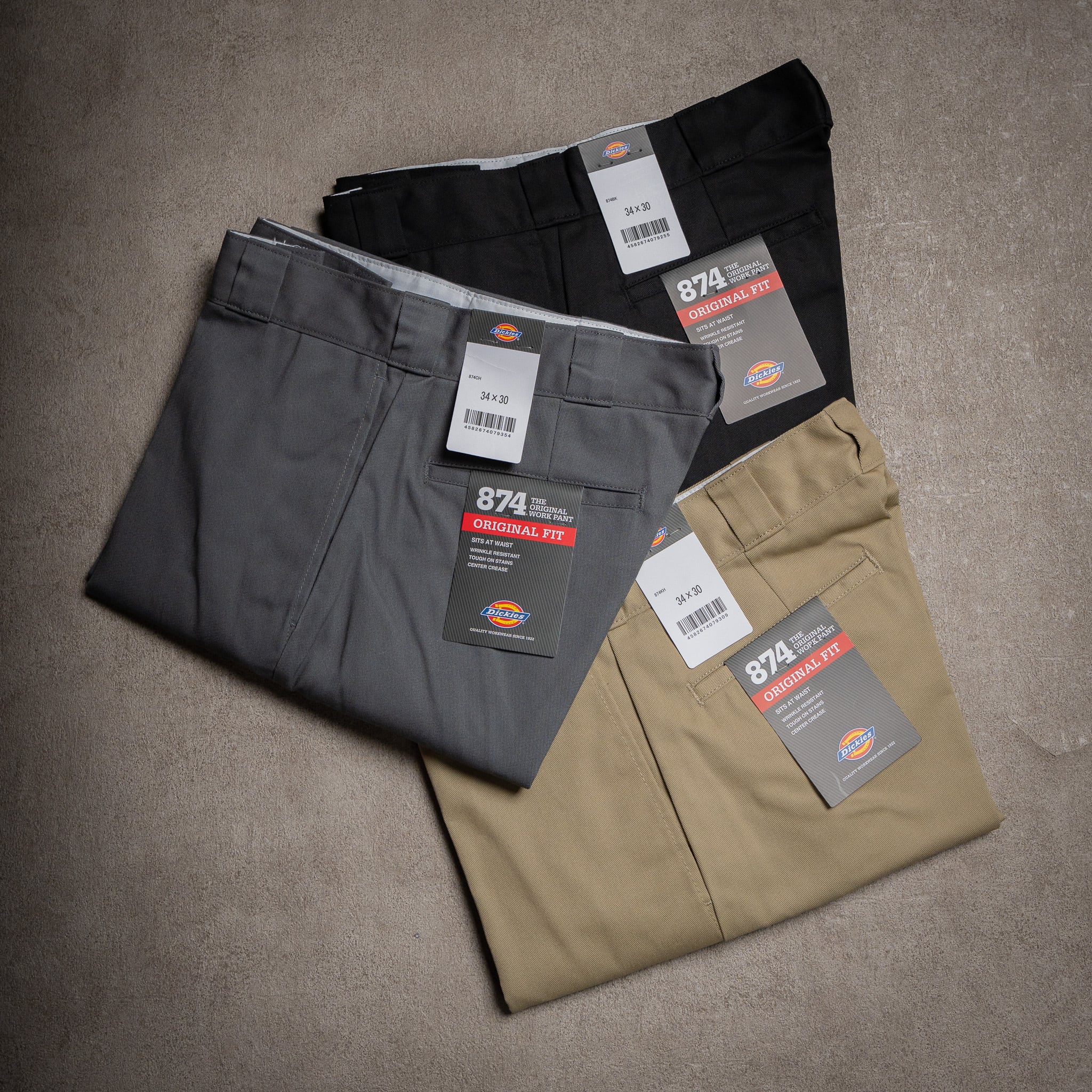 【Dickies】Work Pant Original Fit 874 新品 ディッキーズ オリジナルフィット ワークパンツ