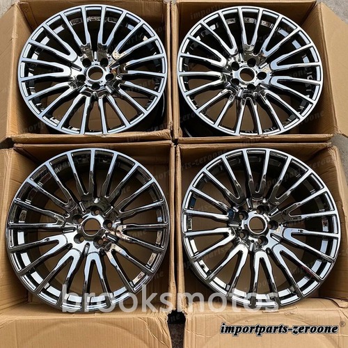 BMW 2017+ 6 シリーズ GT 2016+ 7 シリーズ 629 21インチクロームブラックホイール LI-1232