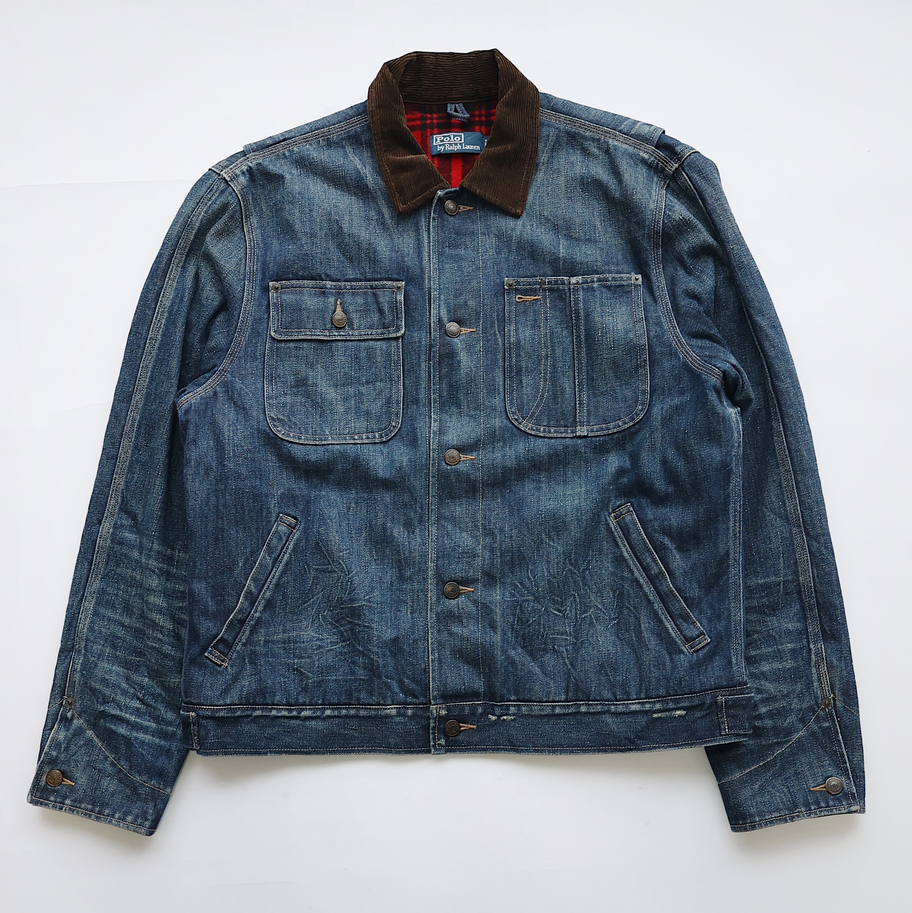 POLO RALPH LAUREN DENIM 4 POCKET JACKET