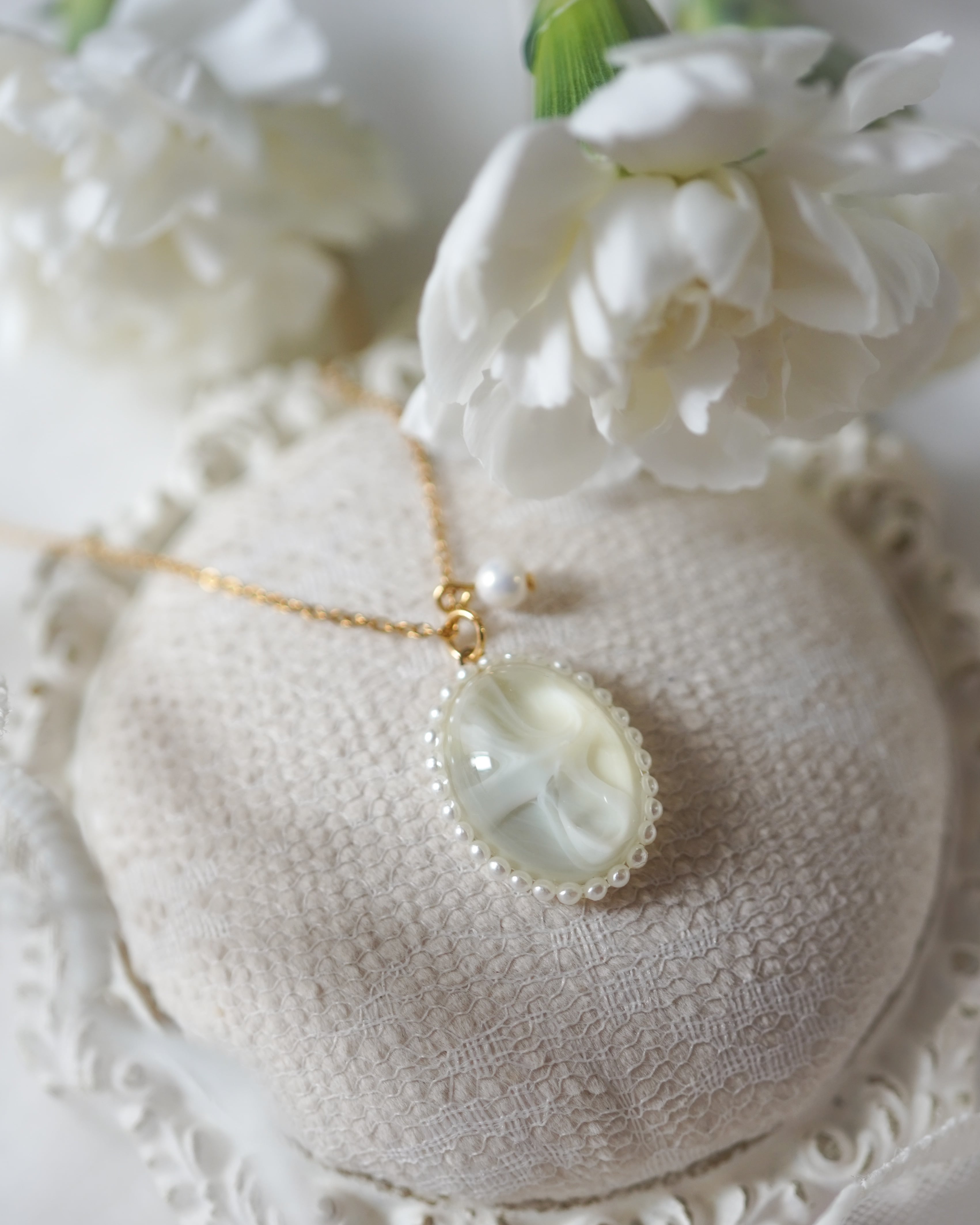 『 メロンパフェ 』ネックレス