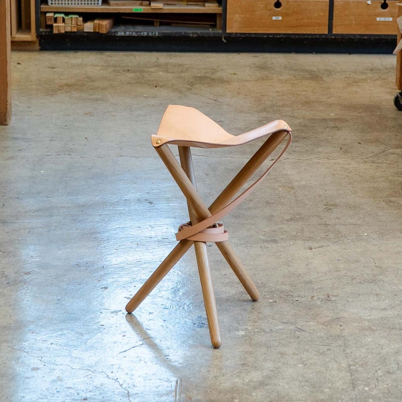 Camp Stool / キャンプスツール/ナチュラル | WOODWORK CENTER