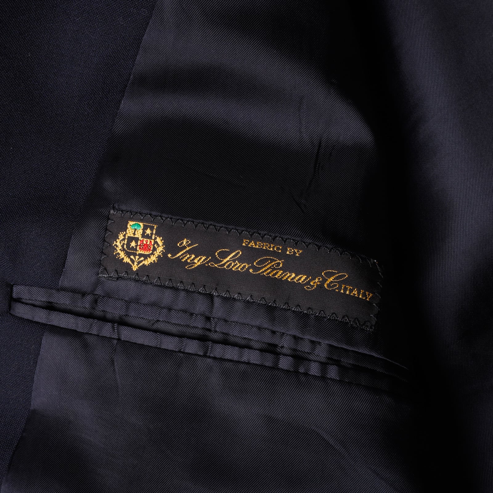 極美品】BROOKS BROTHERS Loro Piana Made in Canada wool Navy blazer