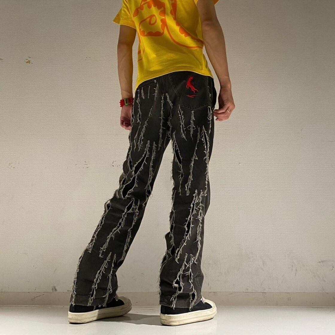 GRIFFIN BLADE CUT STRAIGHT PANTS | PAY ID