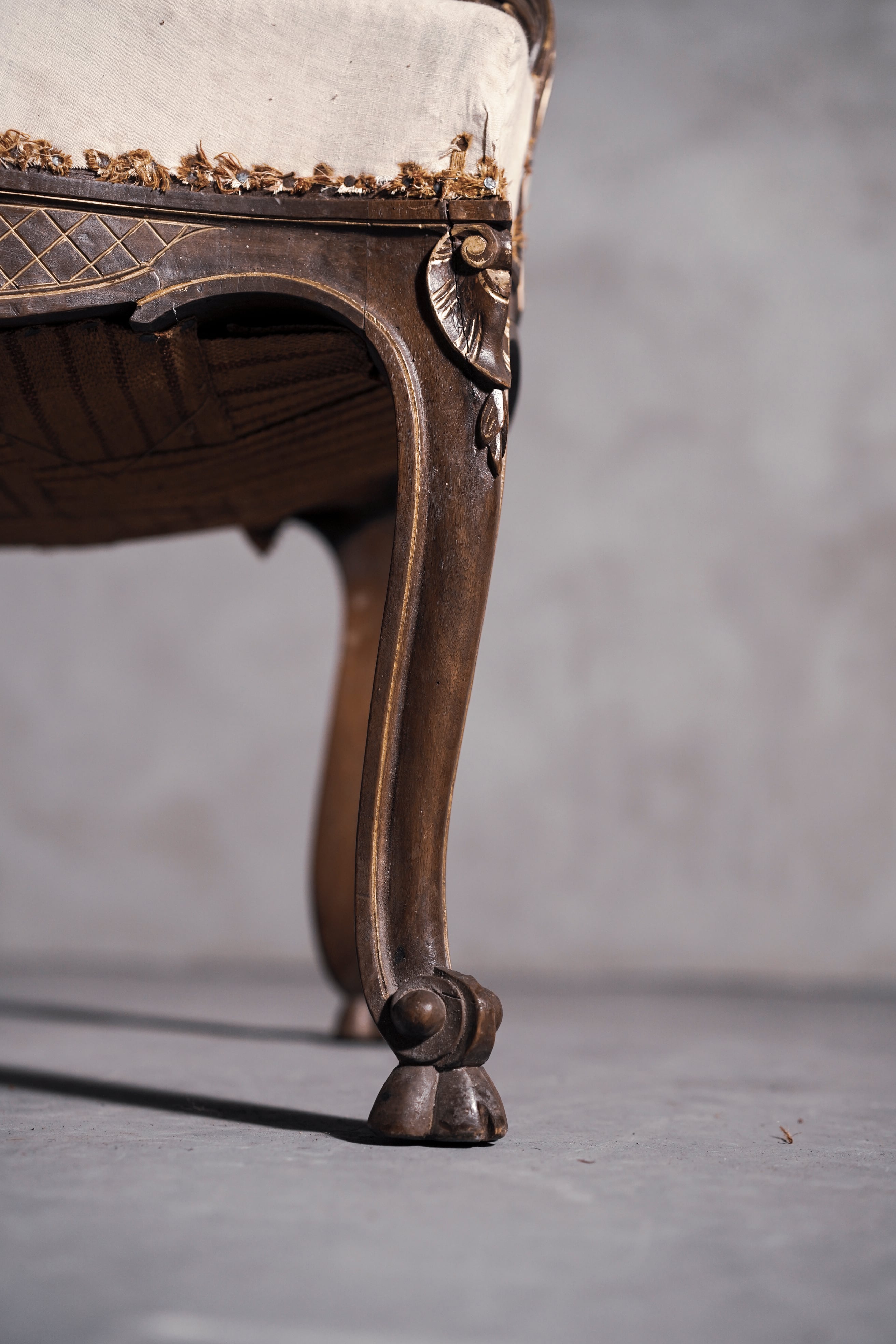 フランスアンティーク家具ヌードチェア