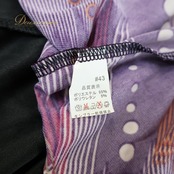 フラメンコ 衣装 ファルダ スカート パープル系 水玉 ドット柄 マルチ柄 レース 紫 白 橙 総柄 華やか 伸縮 ストレッチ ダンス衣装 イベント ステージ おしゃれ 目立つ かわいい オレンジ系 ホワイト系