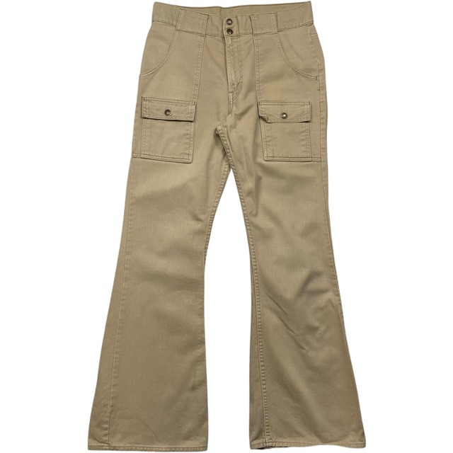 《実寸W32 L32》Levi's リーバイス ブッシュパンツ フレアパンツ ブーツカット 70年代 vintage no.5361