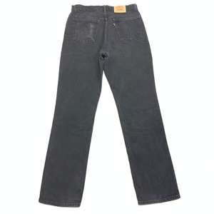 6231  Levi's リーバイス ブラックデニム オレンジタブ W34