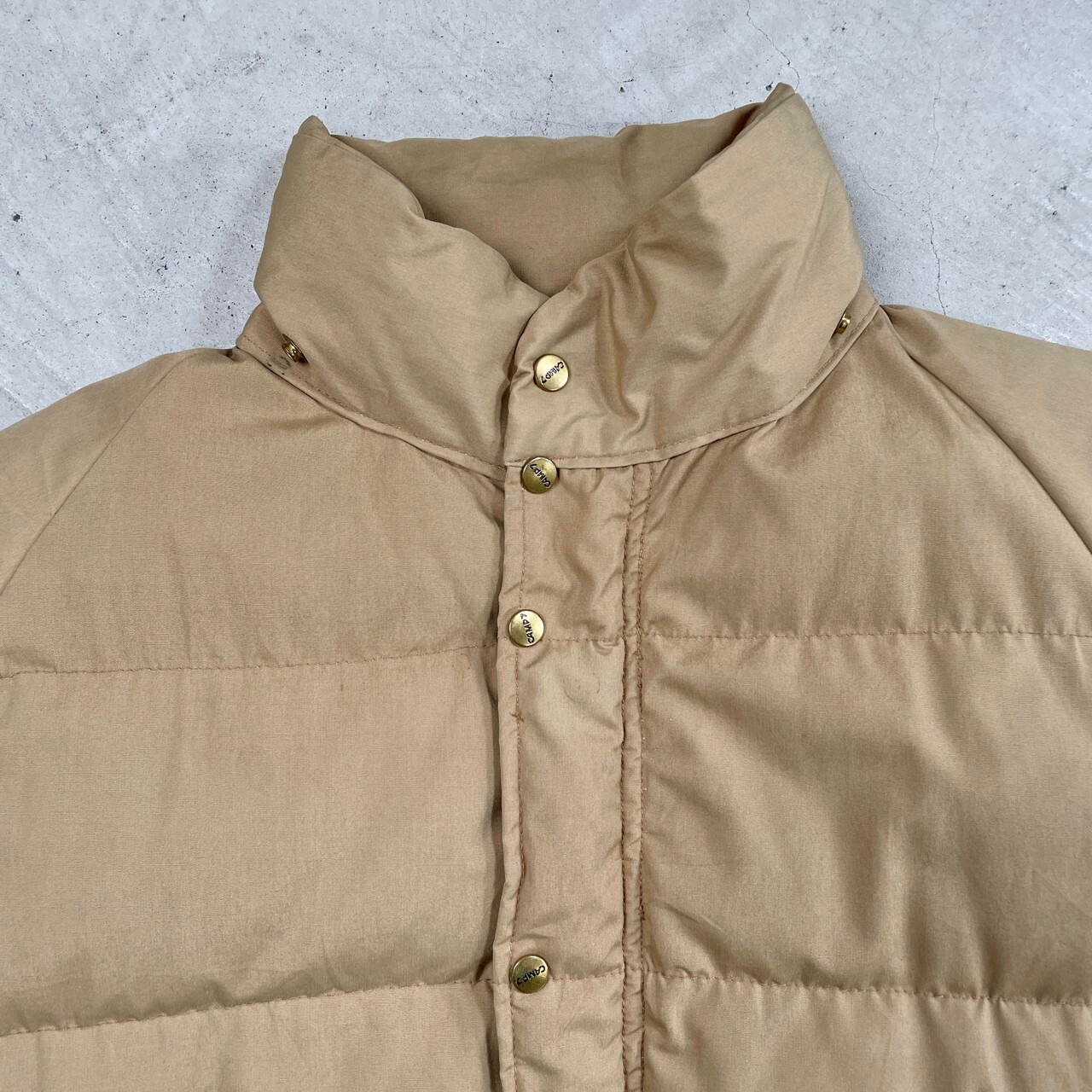70〜80年代 CAMP7 キャンプ7 ダウンジャケット メンズL 古着 70s 80s 