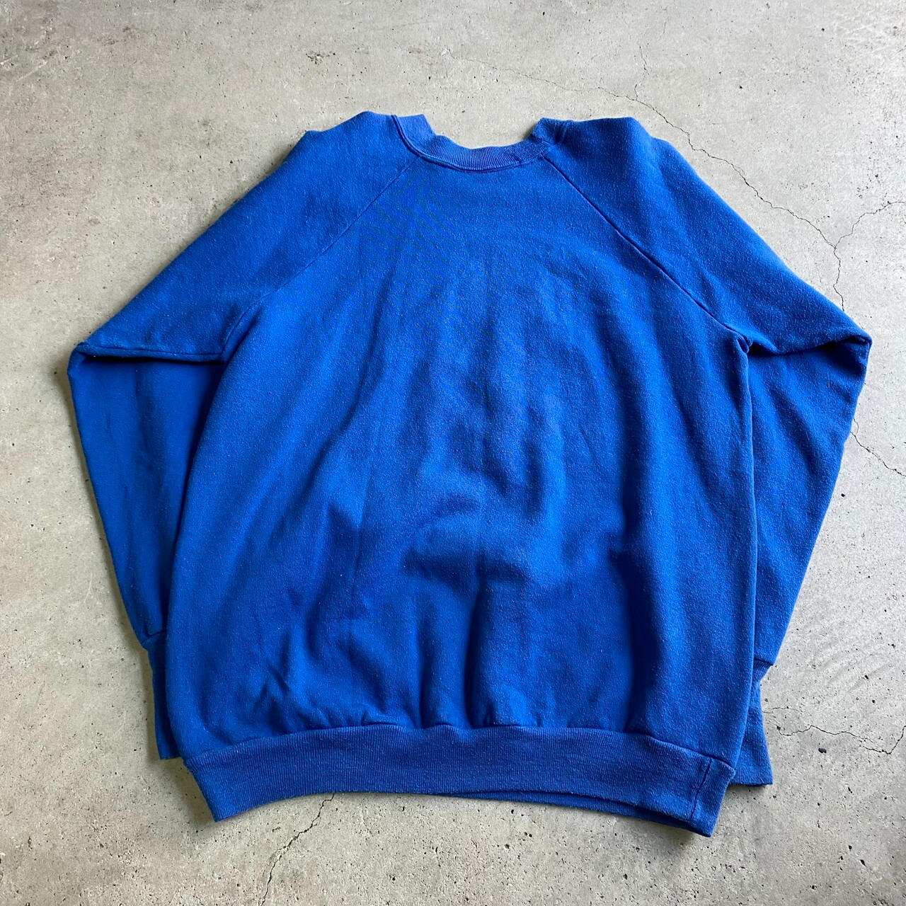 80年代 USA製 YALE カレッジ プリント スウェットシャツ メンズL相当 