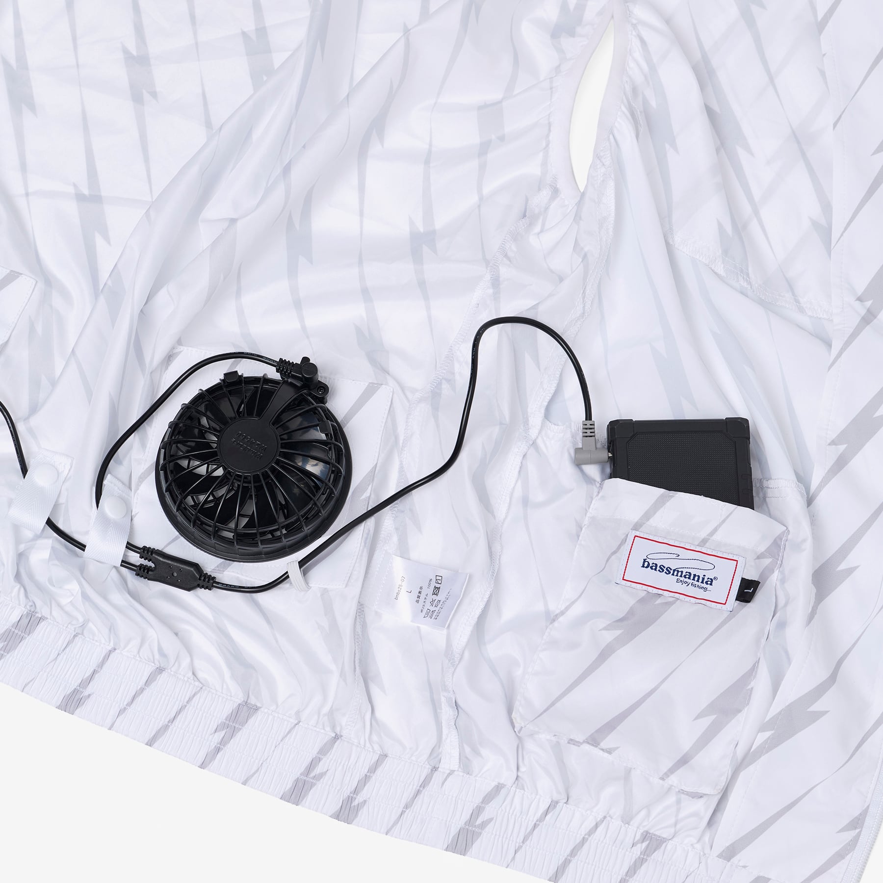 Thunder design 空調ベスト［WHT］［LIMITED］ | bassmania.jp