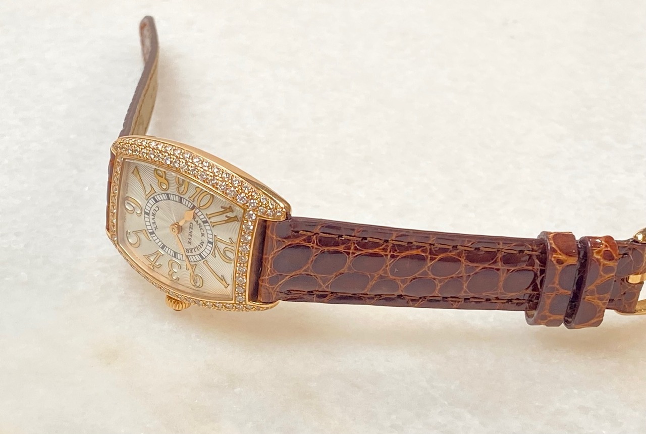 FRANCKMULLER フランク・ミュラー レディース 腕時計 トノーカーベックス 1752QZRELD-SLV-BRW-5N-EN