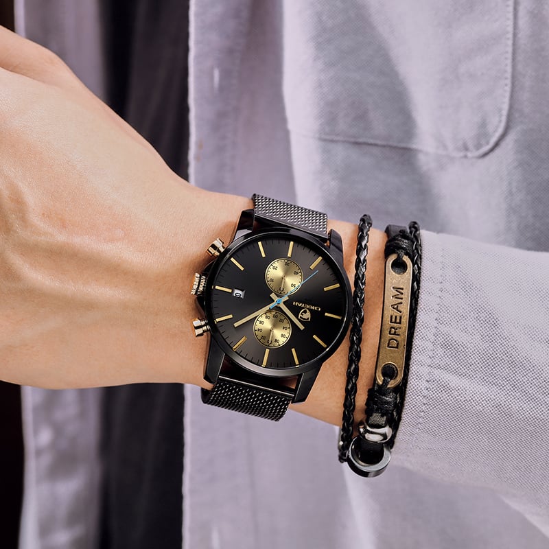 70％OFF】 男性用腕時計warterproof トップブランドの高級時計