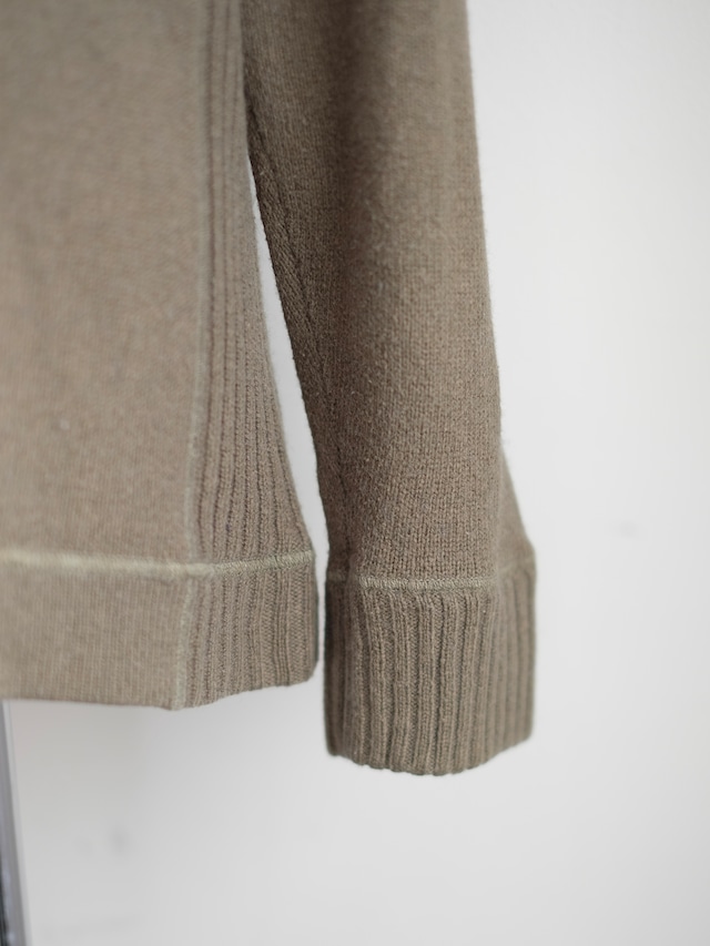 00's plain knit sweater