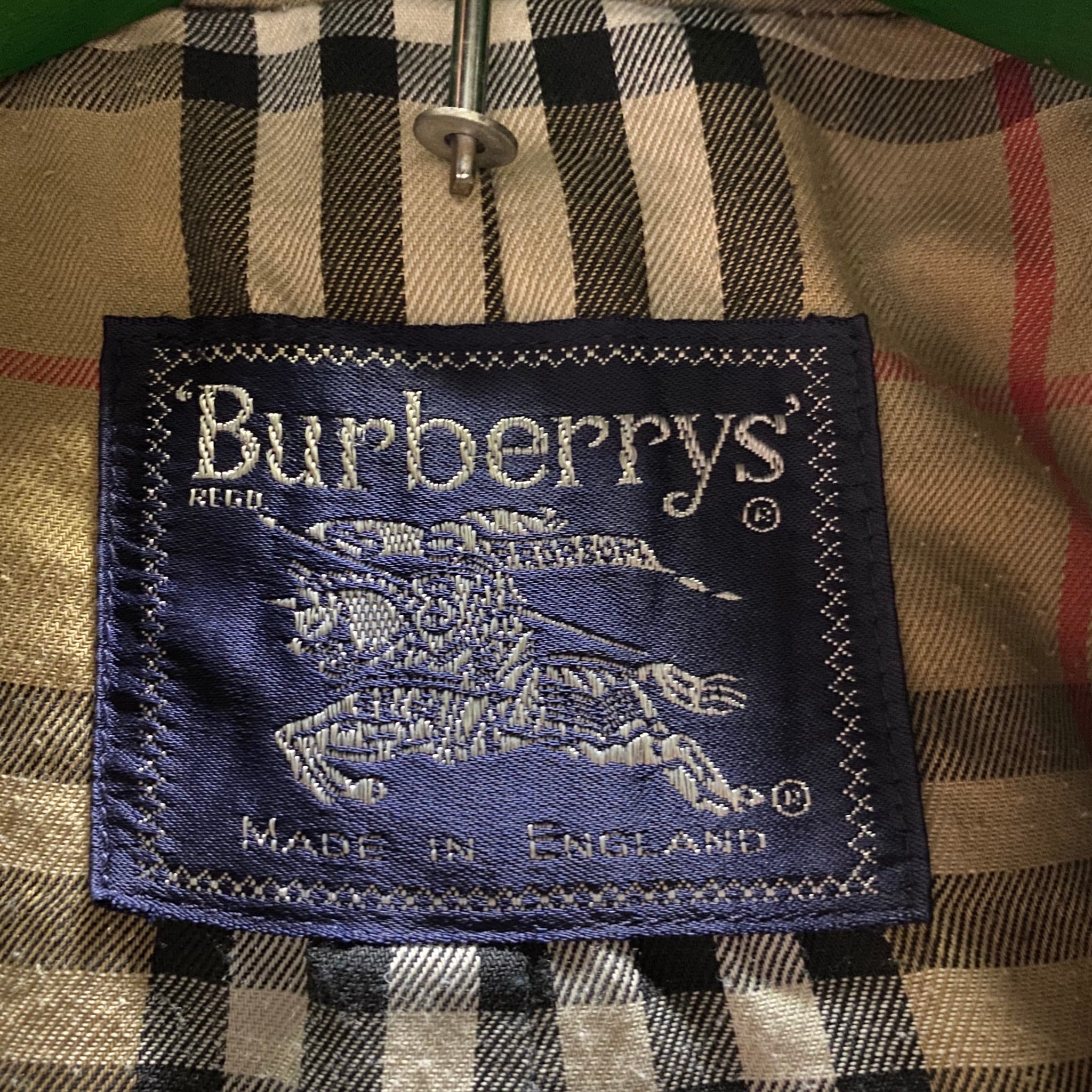 英国製 Burberry's バーバリー トレンチコート ヴィンテージ